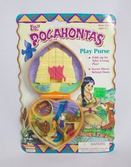 Vintage Lil’ Pocahontas Play Purse Play Set by Prime Time Polly Pocket Size NIP