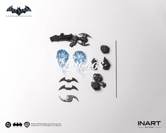 INART G0007 1/12 Arkham Batman (Battle Damaged Version) Action Figure In Stock