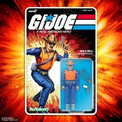 Vintage-Inspired G.I. Joe Wild Bill Cartoon Action Figure – O-Ring Construction