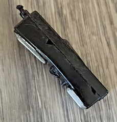 Vintage 12″ GI Joe WALKIE TALKIE Black & Silver