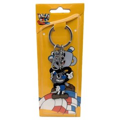 MUGMAN Cuphead 1.5 in. Key Chain (Video Games KeyChain Charm Pendant)