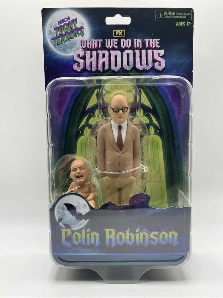 NECA Colin Robinson FX What We Do In The Shadows Toony Terrors Figure w/Baby Set