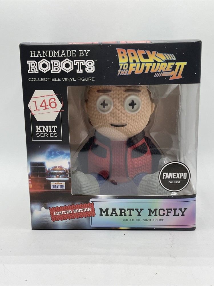 Handmade By Robots Marty McFly Back Future 2 FANEXPO Limited Knit series #146