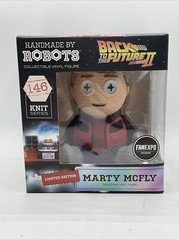 Handmade By Robots Marty McFly Back Future 2 FANEXPO Limited Knit series #146