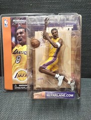 Kobe Bryant Series 1 FRONT STICKER COMING OFF Mcfarlane Sports Figure NEW IN BOX
