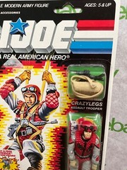 Crazy Legs G.I. Joe Hasbro MOC Brand New! 3 3/4” – Nice Card!