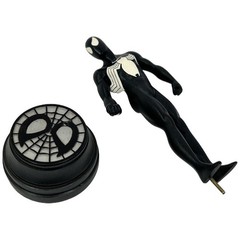 Marvel Amazing Spiderman Black Suit Symbiot 7″ Mini Statue 2002 Bowen No Box