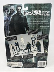 Agent Smith Clear Code Variant The Matrix N2TOYS 1999 Action Figure Sealed