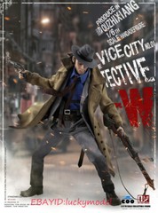 COOMODEL VC002 1/6 Can Move Crime City Detective Werewolf In Stock New