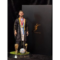 Lionel Messi Action Figure Movable World Cup Statue