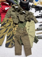G.I. Joe 12” Lot Working Navajo Code Talker Vintage Japan Tags Life Vest