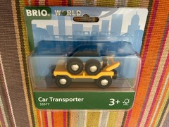 33577 BRIO World Wooden Train Car Transporter! NIB! Thomas!