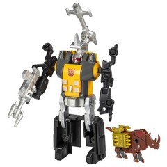 Transformers Toys Retro 40th Anniversary G1 Bombshell Toy & Ramhorn Toy 5”
