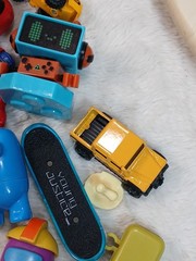 Mixed Boys Lot of Vintage and Modern Toys and Action Figures 50+ Pieces Extras