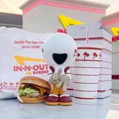 Vandul Animal Style 8″ Vinyl Art Figure LE120 In-And-Out Burger Graffiti NEW