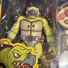 NECA TMNT Teenage Mutant Ninja Turtles Tokka And Rahzar Cartoon 2 Pack Brand New