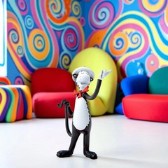 Dr Seuss The Cat in the Hat CultureFly Vinyl Figure Collectible New