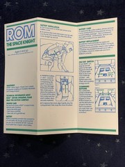 COMPLETE VINTAGE 1979 ROM THE SPACE KNIGHT w/ORIGINAL BOX & PALITOY DISPLAY BOX