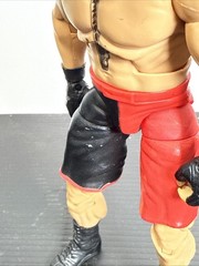 WWE Mattel Elite Brock Lesnar Red Black Shorts Wrestling Figure Loose