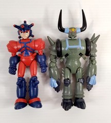 2 x 2004 Astro Boy Tezuka Bandai PLUTO and ATLAS VGC Action Figures