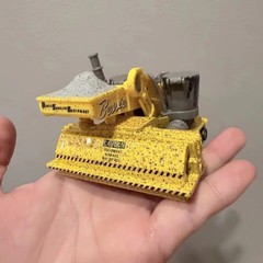 Disney Piaxr Cars Diecast Model – Bessie – Finest Road-Paving Machine Rare Gift