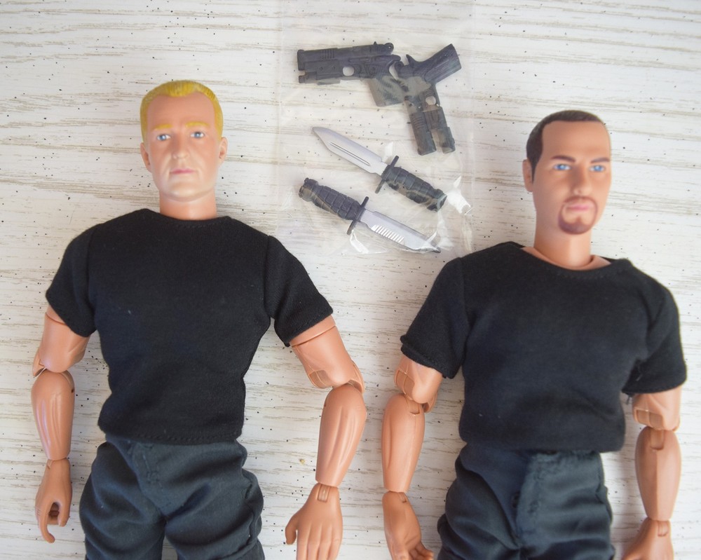 World Peacekeepers 12″ ACTION FIGURE LOT Alt Ken Doll Military GI Joe 1:6 Scale