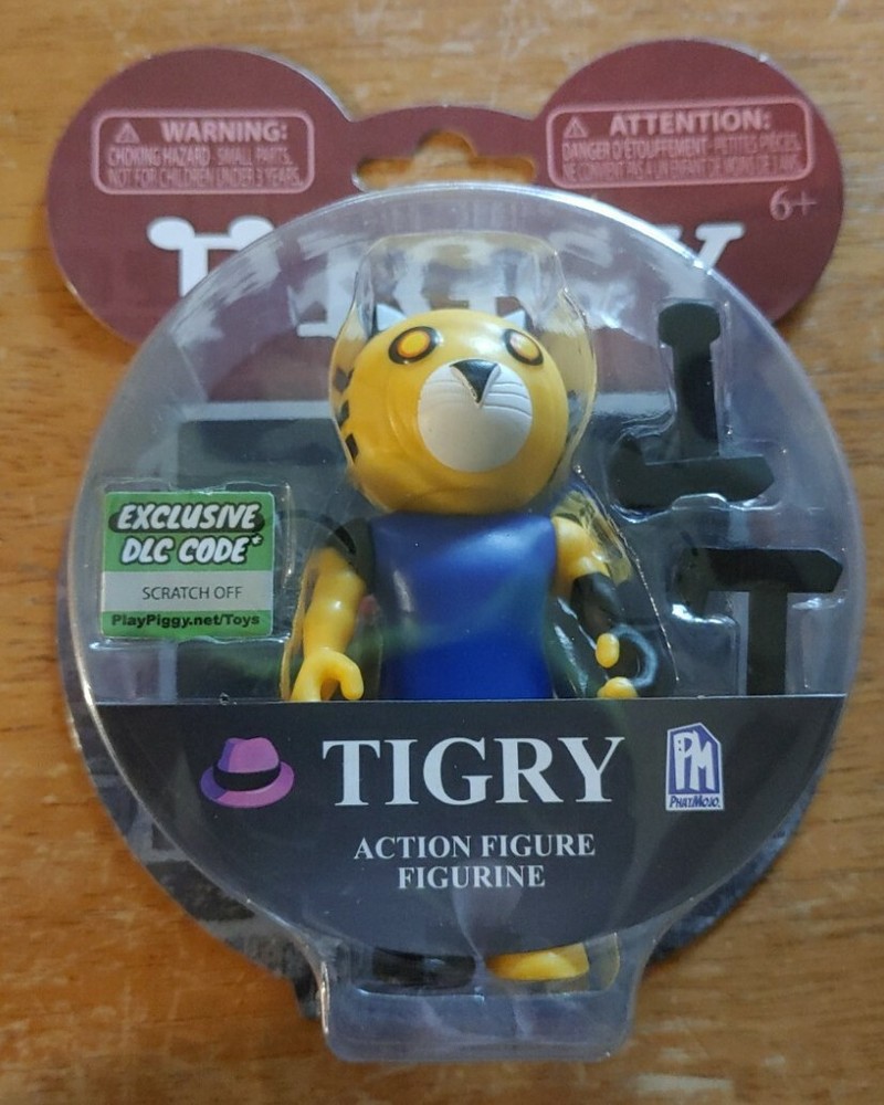 PIGGY Tigry Action Figure 3.5″ Series 1, Includes DLC Code, 2020