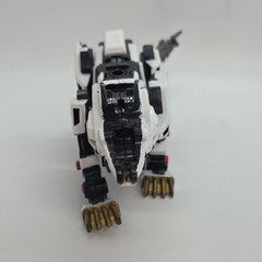 Tomy Zoids White Liger Zero Robot Figure 2002 Hasbro Incomplete