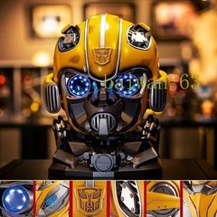 IN US! Bumblebee Hand Cannon 1:1 Wearable Voice Control Helmet Interaction Gift