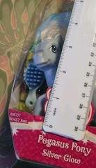 My Little Pony G3 Silver Glow Pegasus Crystal Princess Wings 2005 Sealed dmg box