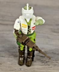 1989 GI Joe Stalker V2 Tundra Ranger Figure w/ Mask & Rifle Hasbro ARAH Vintage