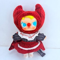 POP MART Why So Serious Series Molly Pendant Plush Figure Doll – Crimson Dancer