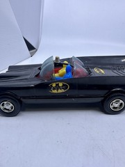 Vtg SIMMS 1970’S BATMAN & ROBIN 8″ BATMOBILE CAR VEHICLE #529 1960s 1970s