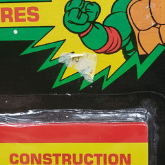 TMNT Miniatures Construction Paper Book 90s Teenage Mutant Ninja Turtles Raph