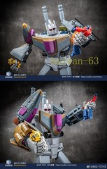 MS Toys MS-P03 G1 Upgrade Parts for Lord of Warc MP Scale MS03-07 Bruticus