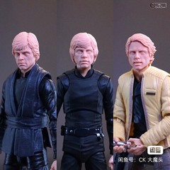 Painted 1:12 Head Sculpt Luke Mark Hamill For 6” SHF Male Action Figure Body
