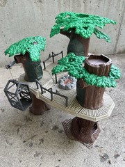 Kenner Robin Hood Sherwood Forest Playset 1991 Vintage Star Wars Ewok Village