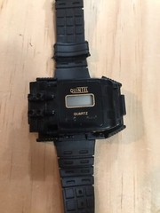 Vintage 1980s Quartz Robot Jet Transformer Watch Robot Rare HTF