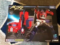 Transformers Masterpiece Super Ginrai Powermaster Optimus Takara MPG-09 *NICE*