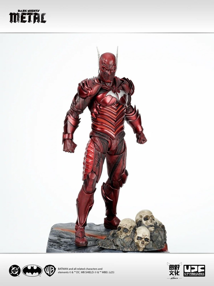 U-P-FIGURES LPZZ Dark Nights: Metal THE RED DEATH 1:12 Action Figure US SELLER