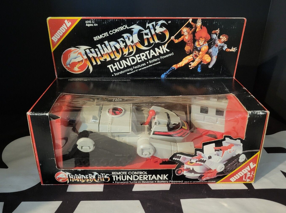 Remote Control Thundertank Buddy L 1985 THUNDERCATS 1985 MIB NEW