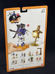 2006 Mattel Naruto Tornado Attack Sasuke Uchiha Action Figure Brand New