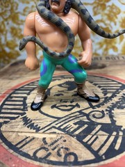 WWF Jake the Snake Roberts with Damien Hasbro Series 1 Figure WWE 1990