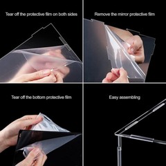 Acrylic Display Case Show Box Dustproof Protection Action Figures Doll Toy Model