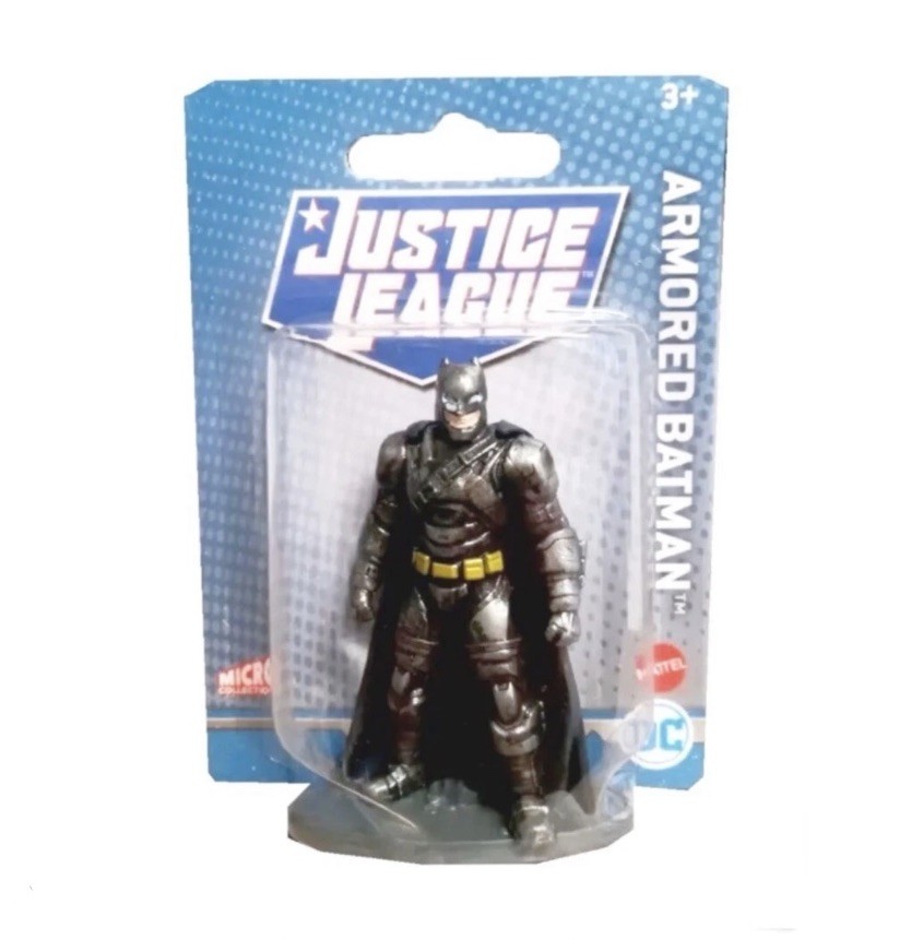 DC Justice League Armored Batman Micro Collection 3″ Figure By Mattel New