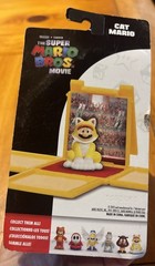 Jakks Pacific Super Mario Bros Movie Cat Mario 1.25 in Mini Figure