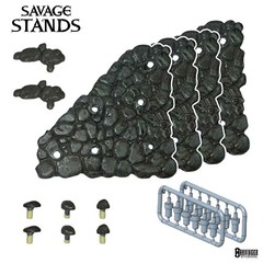 Savage Crucible SAVAGE STANDS Action Figure Accessory Set Harvinger Studios 1/12