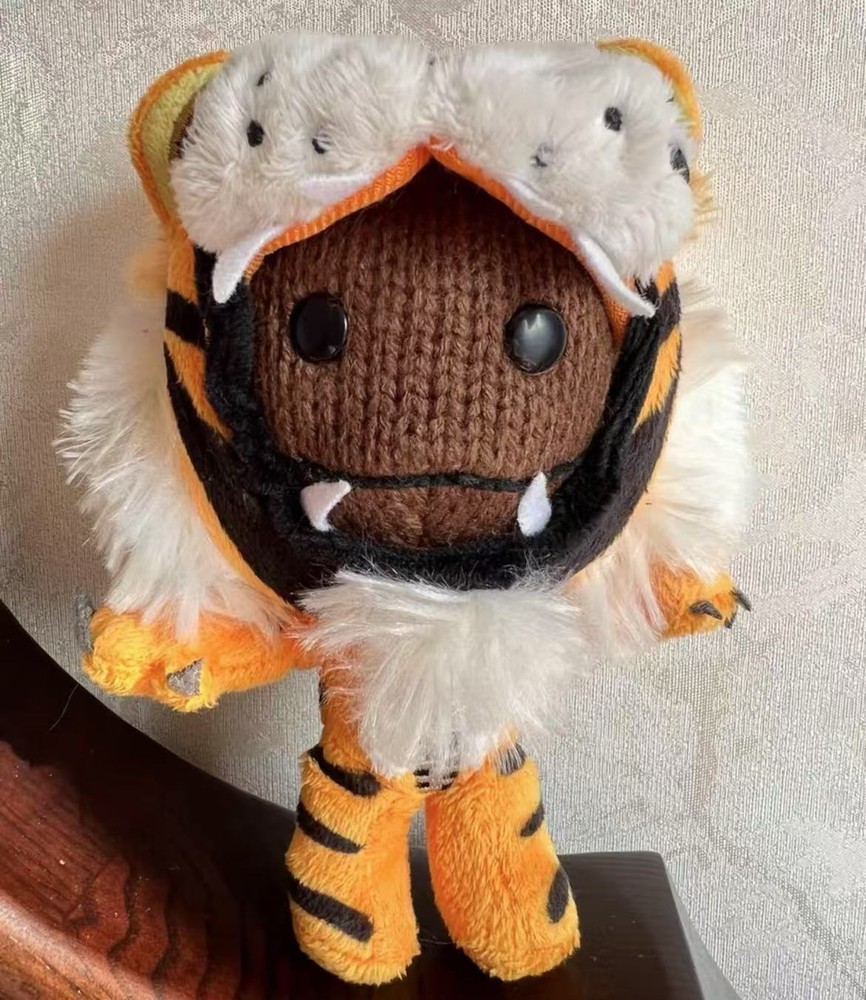 Little Big Planet Special Edition Tiger Sackboy Plush Doll 5.9inch Toy