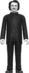 Edgar Allan Poe Grayscale 3.75″ Edgar Allan Poe Action Figure Super 7