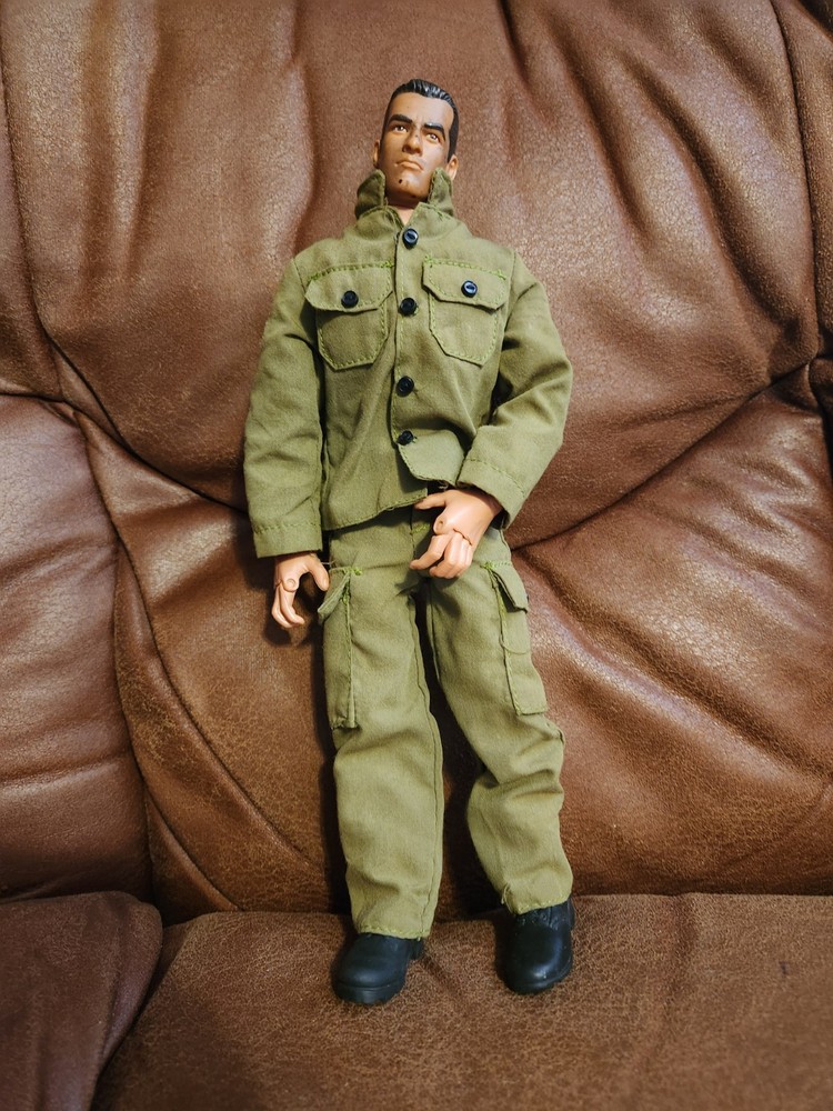 G. I. Joe soldier action figure with realistic molded head & articulating joints
